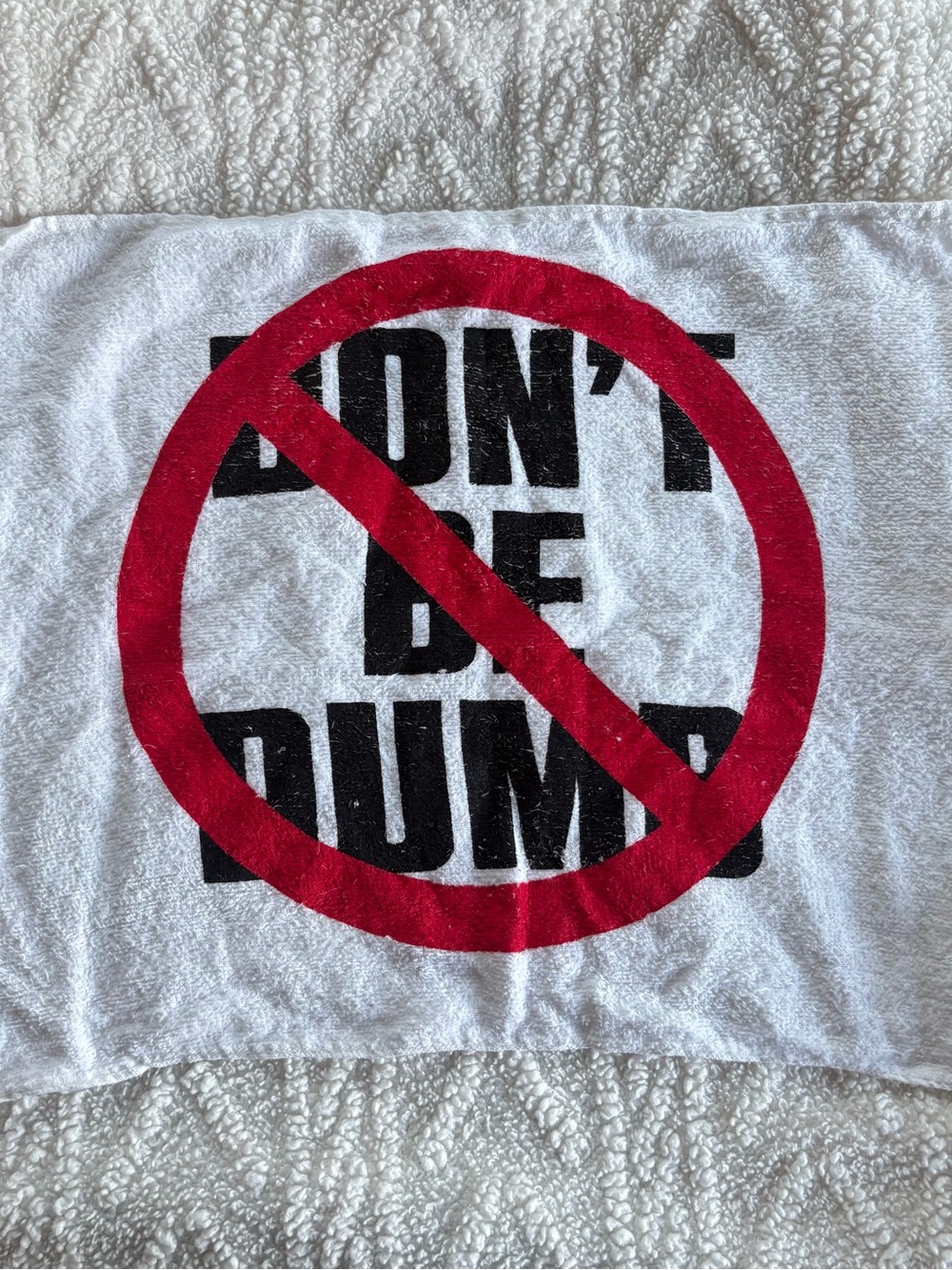 A$AP ROCKY DON’T BE DUMB TOUR TOWEL